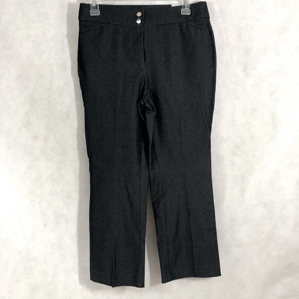 Chico’s Dark Denim Crop Pants Straight Leg NWT Size XS